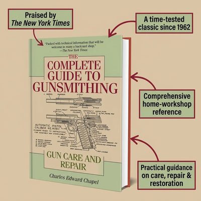 The Complete Guide to Gunsmithing: Gun Care and Repair -- Charles Edward Chapel, Paperback